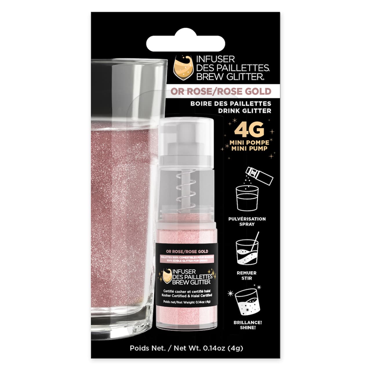 Bakell® Brew Glitter Edible Glitter Pump